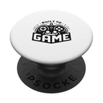 Conçu pour le jeu amusant pour les amateurs de jeux vidéo PopSockets PopGrip Adhésif