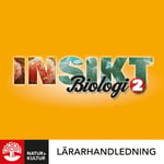 Insikt Biologi 2 Lärarhandledning Digital - 9789127435469 - Skickas inom 24 helgfria timmar Onlineprodukt / Onlineprodukt