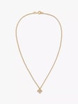 Susan Caplan Pre-Loved Rediscovered Collection Geometric Swarovski Crystal Pendant Necklace, Gold