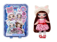 Na! Na! Na! Surprise Sweetest Sweets - Katie Kitten - Poupée Mannequin Souple de 19 cm - Inspiration Chaton avec Chaussures et Brosse - Confettis Surprise - Enfants de 5 Ans et +