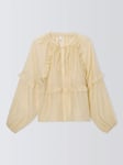 AND/OR Myla Frill Top, Buttermilk