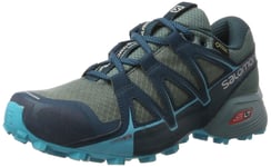 Salomon Women's Speedcross Vario 2 GTX Trail Running Shoes, Synthetic/Textile, Blue (Arctic/North Atlantic/Blue Bird), Size: 38 2/3