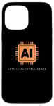 Coque pour iPhone 13 Pro Max Technologie de puce informatique intelligence artificielle IA