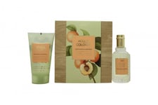 MÄURER & WIRTZ 4711 ACQUA COLONIA WHITE PEACH & CORIANDER GIFT SET 50ML EDC + 7