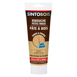 Pâte à bois rebouche petits trous Sintobois teinte chêne clair 250g