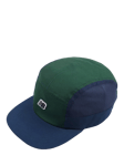 New Balance Kids' Premium 5 Panel Baseball Cap, Navy/Green