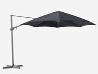 Shelta Regis Cantilever Umbrella O'Bravia 3.5m - Black in Home & Outdoor Living > Outdoor Furniture > Umbrellas