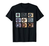 Vinyl Music Record Players Lovers Collectors Retro Funny T-Shirt