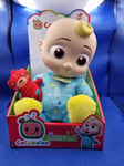 Cocomelon 10" Musical Bedtime JJ Doll Soft Plush Toy