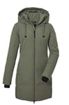 G.I.G.A. DX Femme Parka fonctionnelle avec capuche/parka imperméable GW 1 WMN PRK, olive, 46, 39827-000