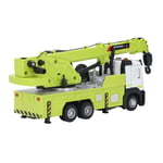 Crane Toy Truck For Children Extendable Arm Sound Light Construction Crane Model