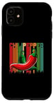 Coque pour iPhone 11 Vintage Chili-Peppers Red Hot Vintage Poivrons Légumes