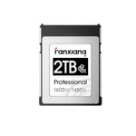 fanxiang 1To Carte CFexpress - Carte CF Type B Jusqu'à 1600 Mo/s - PCle Gen3 NVMe 1.4 - Carte Mémoire pour Photographe Professionnel - CFE01