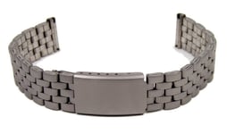 Minott Bracelet de Montre Titan Bande Gris 16mm 19547T