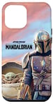 Coque pour iPhone 14 Pro Max Star Wars The Mandalorian The Child Peinture