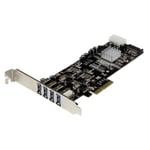 0065030854597 StarTech.com 4 Port PCI Express (PCIe) SuperSpeed USB 3.0 Card Ada