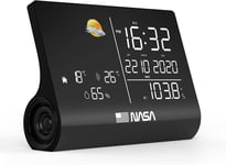 Station Météo - Enceinte Bluetooth WSP1300 Noire - 1 capteur extérieur - Livrée avec adapteur Secteur