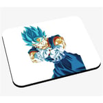 Tapis de souris Dragon ball super vegeta super saiyan cheveux bleus kameha