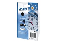 Epson 27Xl - 17.7 Ml - Xl - Svart - Original - Blære Med Rf/Lyd-Alarm - Blekkpatron - For Workforce Wf-3620, Wf-3640, Wf-7110, Wf-7610, Wf-7620, Wf-7715, Wf-7720