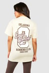 Maternity South Central Back Print T-shirt