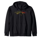 VU Meter Sound Level Studio Zip Hoodie