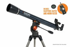 Celestron AstroMaster 70 AZ Telescope + Smartphone Adapter & Moon Filter  #22064