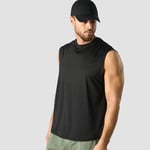 Stride Sleeveless T-shirt, Black