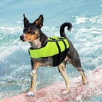 Memkey - Gilet de Sauvetage pour Chien Portable Gilet de Natation pour Chien Gilet de Sauvetage pour Animaux de Compagnie avec Bande Réfléchissante