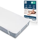 Blumtal - Protege Matelas 90x190 Lot de 1 - Alese 90x190 - Alaise 90x190 Impermeable et Respirante avec 4 Coins élastiques - Certifié Oeko-Tex - Blanc