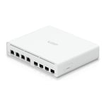 Ubiquiti UniFi UISP Switch Plus - switch - 8 portar - Administrerad - rackmonterbar