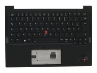 Sunrex - Erstatningstastatur For Bærbar Pc - Med Trackpoint - Bakbelysning - Fransk - Med Toppdeksel - For Thinkpad X1 Carbon Gen 9 20Xw, 20Xx