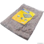 ABSORBENT FLEECE DUST SHEET REUSABLE DECORATING DIY ANTI SLIP PROTECTION 1M X 3M