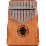 Professionell Kalimba TumPiano 17 Tangenter TumPiano, Present