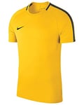 Nike Academy 18 Top SS Maillot d'entrainement Enfant Tour Yellow/Anthracite/Black FR: M (Taille Fabricant: M)