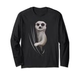 Kids Funny Meerkats Clothes From Inside Outfit Gift Meerkat Long Sleeve T-Shirt