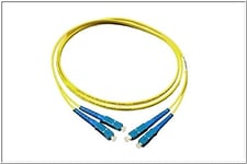 Alcasa lw-901sc 1 m 2x SC 2x SC Fibre Optic Cable 1 m Fibre Optic Cable – Yellow, Blue, OS2, 2x SC 2x SC, Yellow, Blue