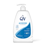 QV Lotion (500ml) Lightweight Hydrating Moisturiser for Dry, Sensitive Skin, Emollient Body Lotion, Fragrance Free, Noncomedogenic Body Cream, Soothing Skin Care for Eczema, Psoriasis, Dermatitis