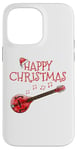 Coque pour iPhone 14 Pro Max Octave Mandoline Noël Mandoliniste Musicien