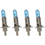 4 X Véhicule de voiture Lumineux H1 55W 4500K Xénon Gaz Halogène Ampoules de lampe de projecteur blanc