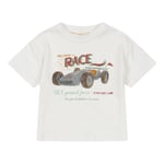 Konges Sløjd Era T-shirt Race White | Vit | 7-8 years