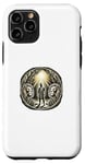 Coque pour iPhone 11 Pro Daniel in the Lion's Den: Faith Defeats Fear Inspirational