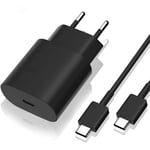 Snabbladdare för iPhone 15 och iPhone 16 25W med USB-C-kabel