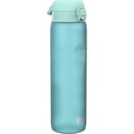 ION8 Motivational Bottle vattenflaska 1 liter, sonic blue