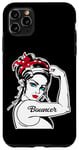 iPhone 11 Pro Max Female Bouncer Rosie The Riveter Pin Up Girl Bouncer Case