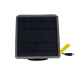 GardePro SP300 Panneau solaire pour caméra de chasse, prise 5,5 x 2,1 mm pour caméra de chasse GardePro E6P, E6P Max (E6PMB), E8P, E8P Max (E8PMB), X20 Pro Max (X20PLMB), X50 Pro Max (X50PLMB)