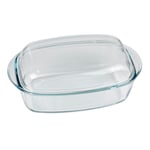 Pyrex ildfast form m/lokk essentials 4,5l samlet