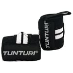 Tunturi Wrist Wraps, Svart/Vit