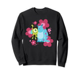 Disney and Pixar’s Monsters Inc Cute Sulley & Mike Flowers Sweatshirt