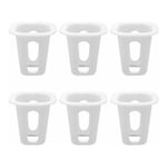 50 Pièces en Plastique Jardin Net Tasses Plantation Panier Tasse Ensemble Jardin Mesh Slotted Pépinière Pots Nets pour La Culture Hydroponique