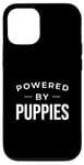 Coque pour iPhone 12/12 Pro Funny Puppy Dog Lover Powered by Puppies